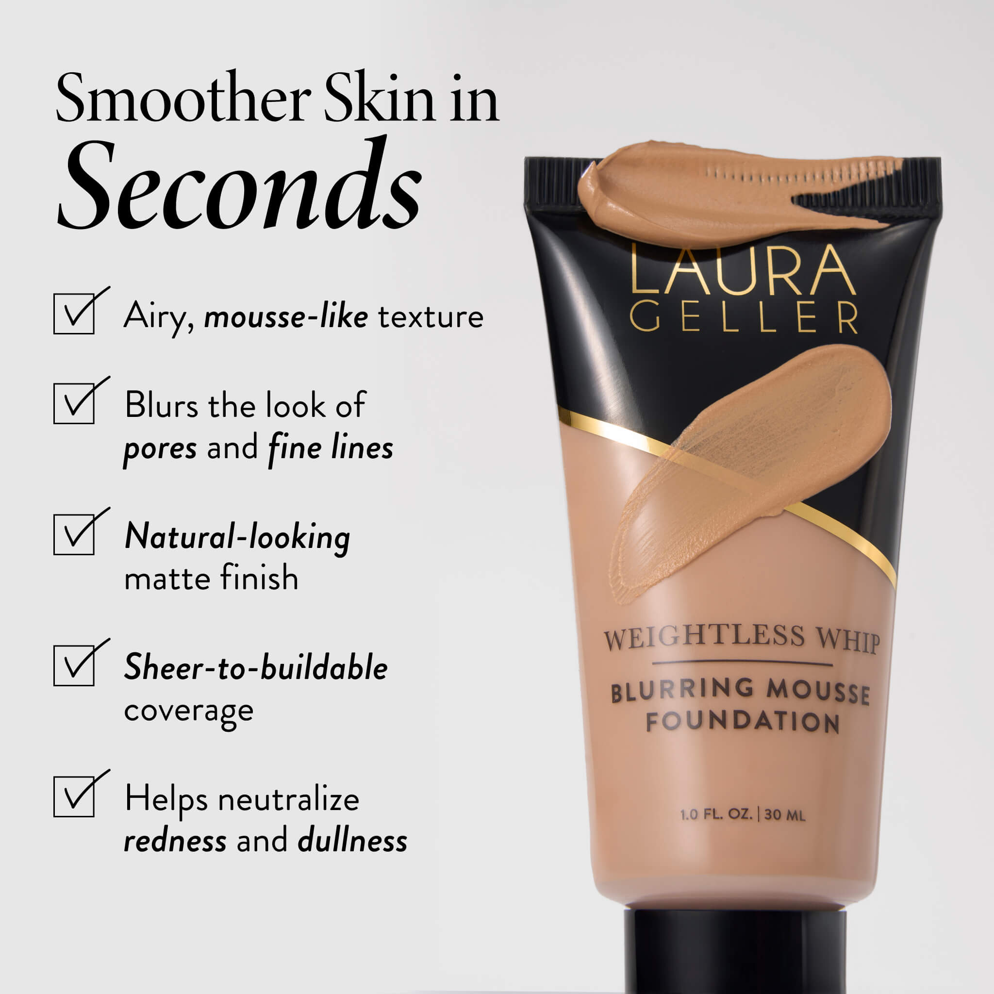 Weightless Whip Blurring Mousse Foundation
