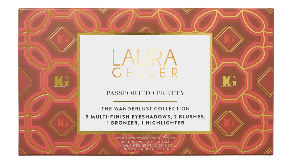 Passport to Pretty Travel Face + Eye Palette. The Wanderlust Collection