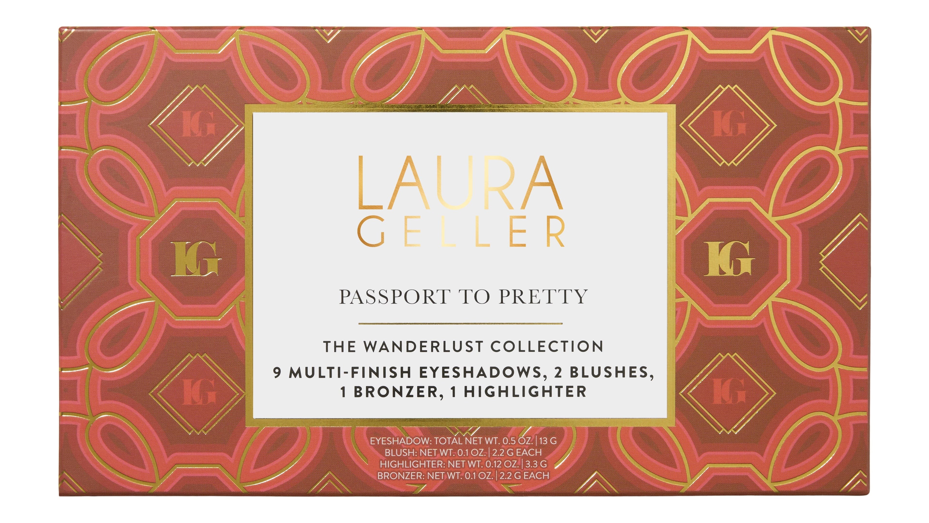 Passport to Pretty Travel Face + Eye Palette. The Wanderlust Collection