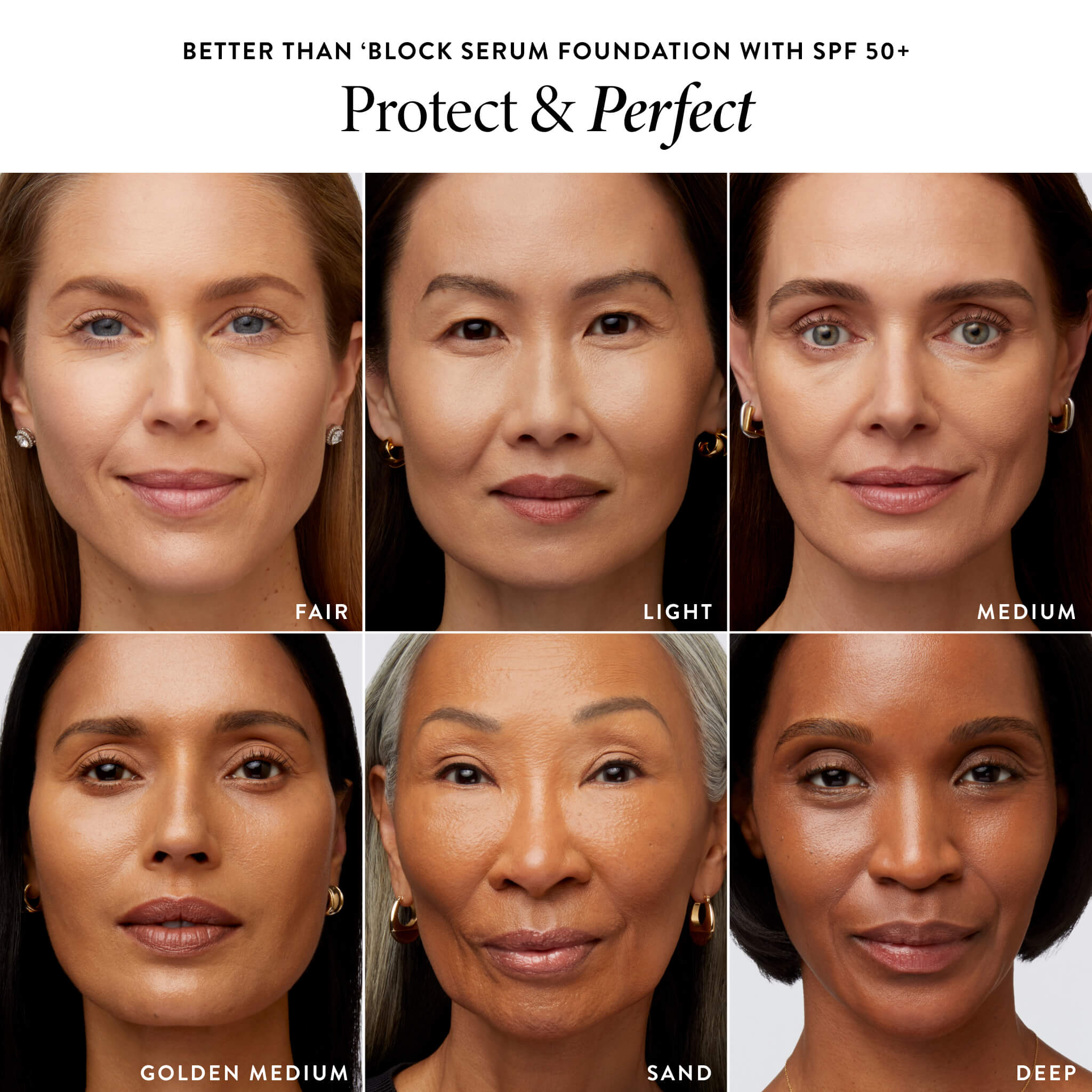 Better Than 'Block Skincare-Infused Serum Foundation with Broad Spectrum SPF 50+