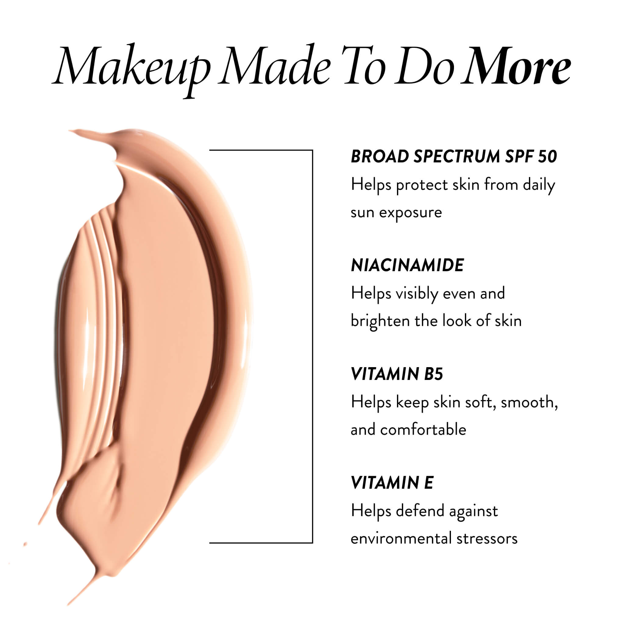 Better Than 'Block Skincare-Infused Serum Foundation with Broad Spectrum SPF 50+