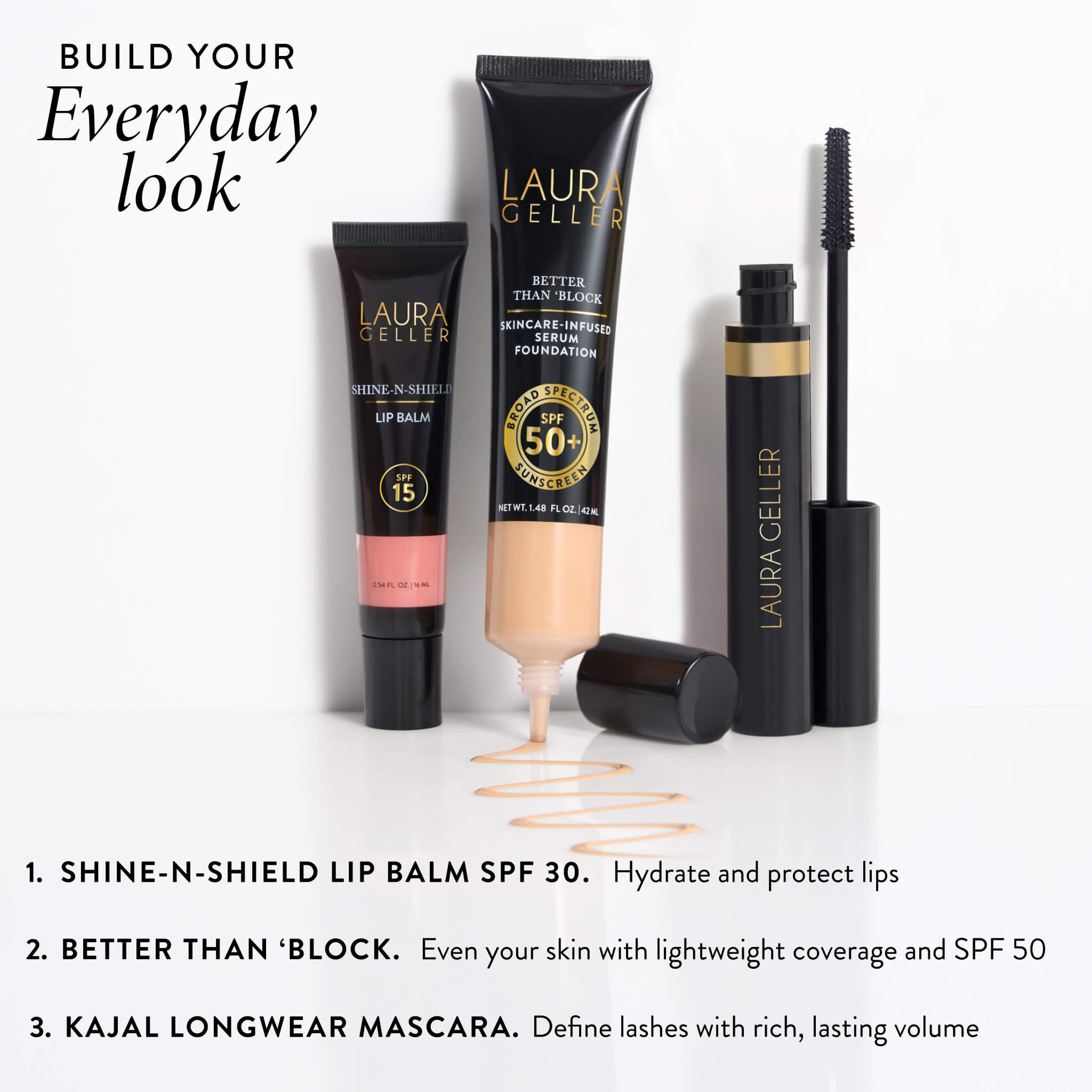 Better Than 'Block Skincare-Infused Serum Foundation with Broad Spectrum SPF 50+