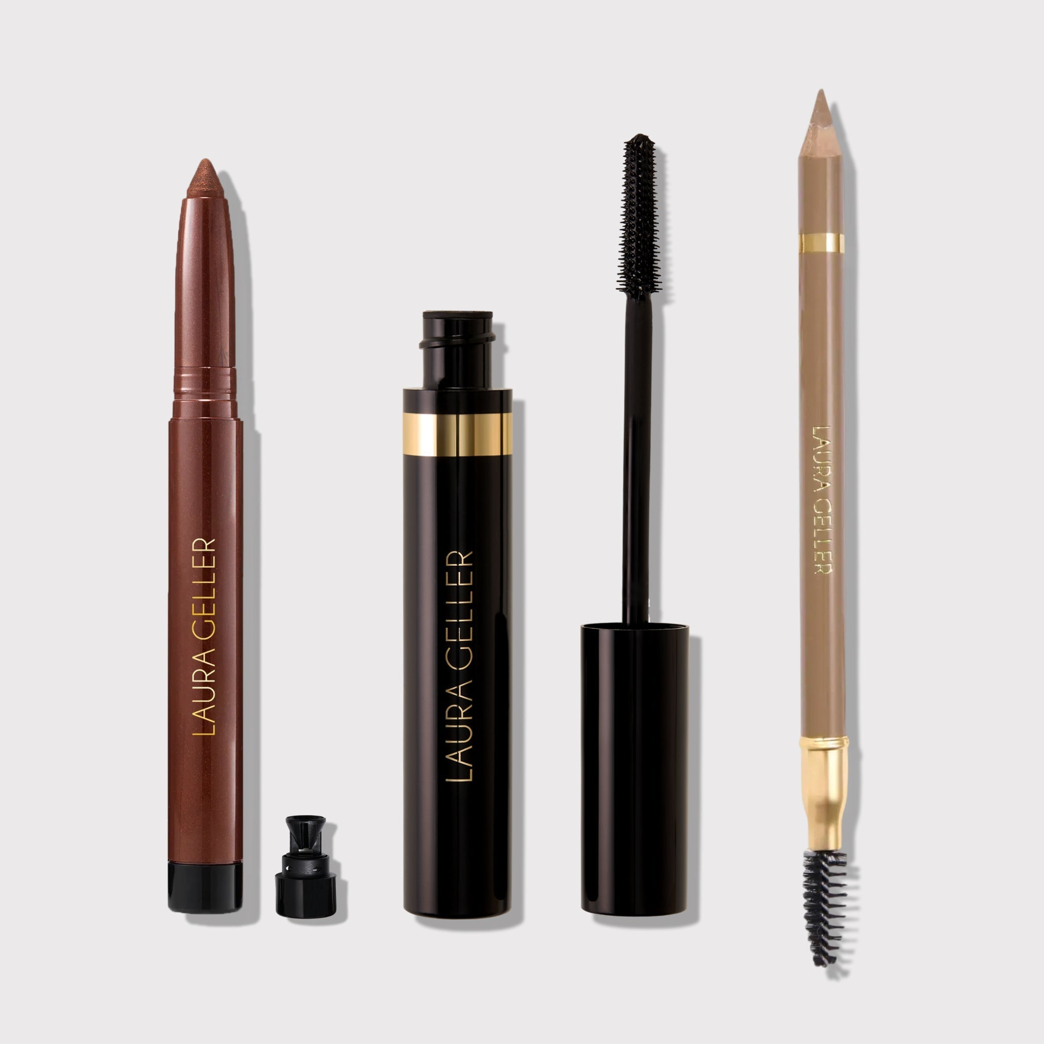 Build Your Own: Laura's 3 E's: Eyeliner. Eyelash & Eyebrows Kit (3PC)