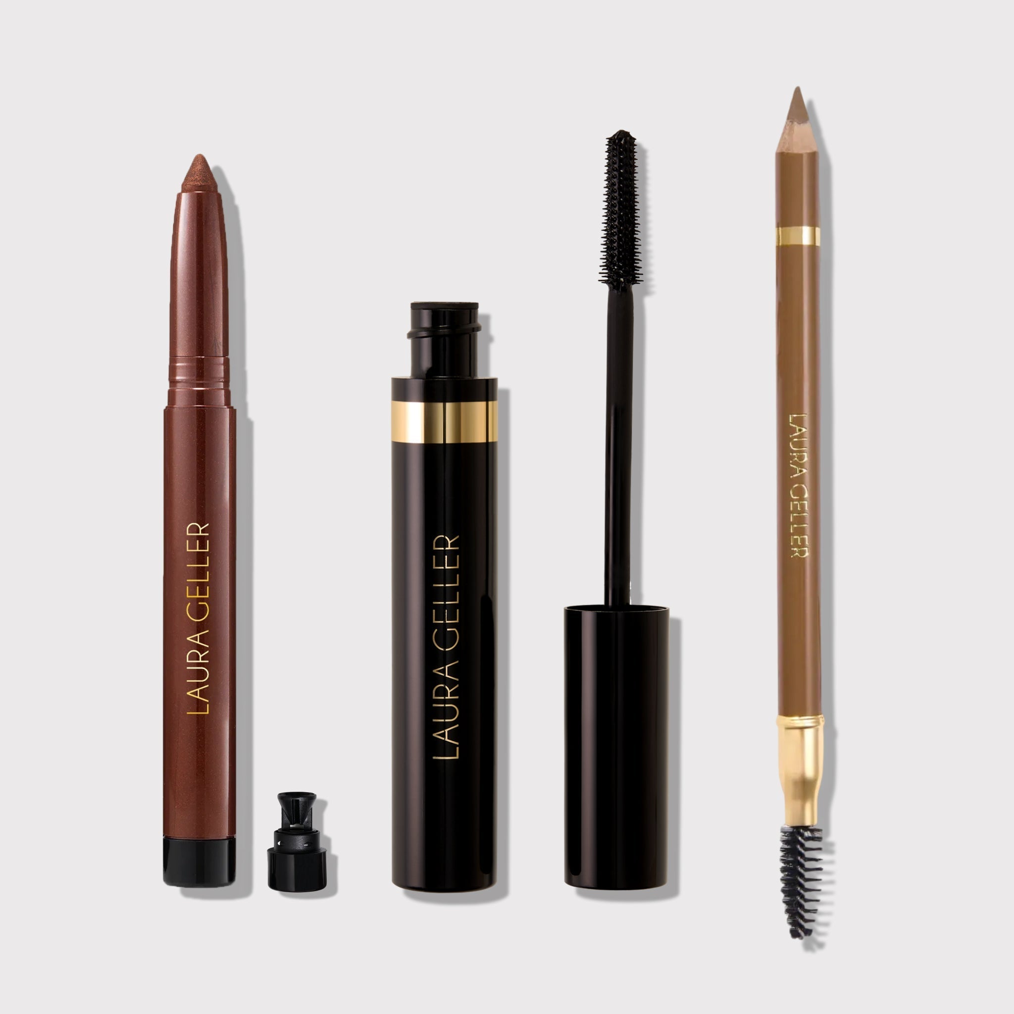 Build Your Own: Laura's 3 E's: Eyeliner. Eyelash & Eyebrows Kit (3PC)