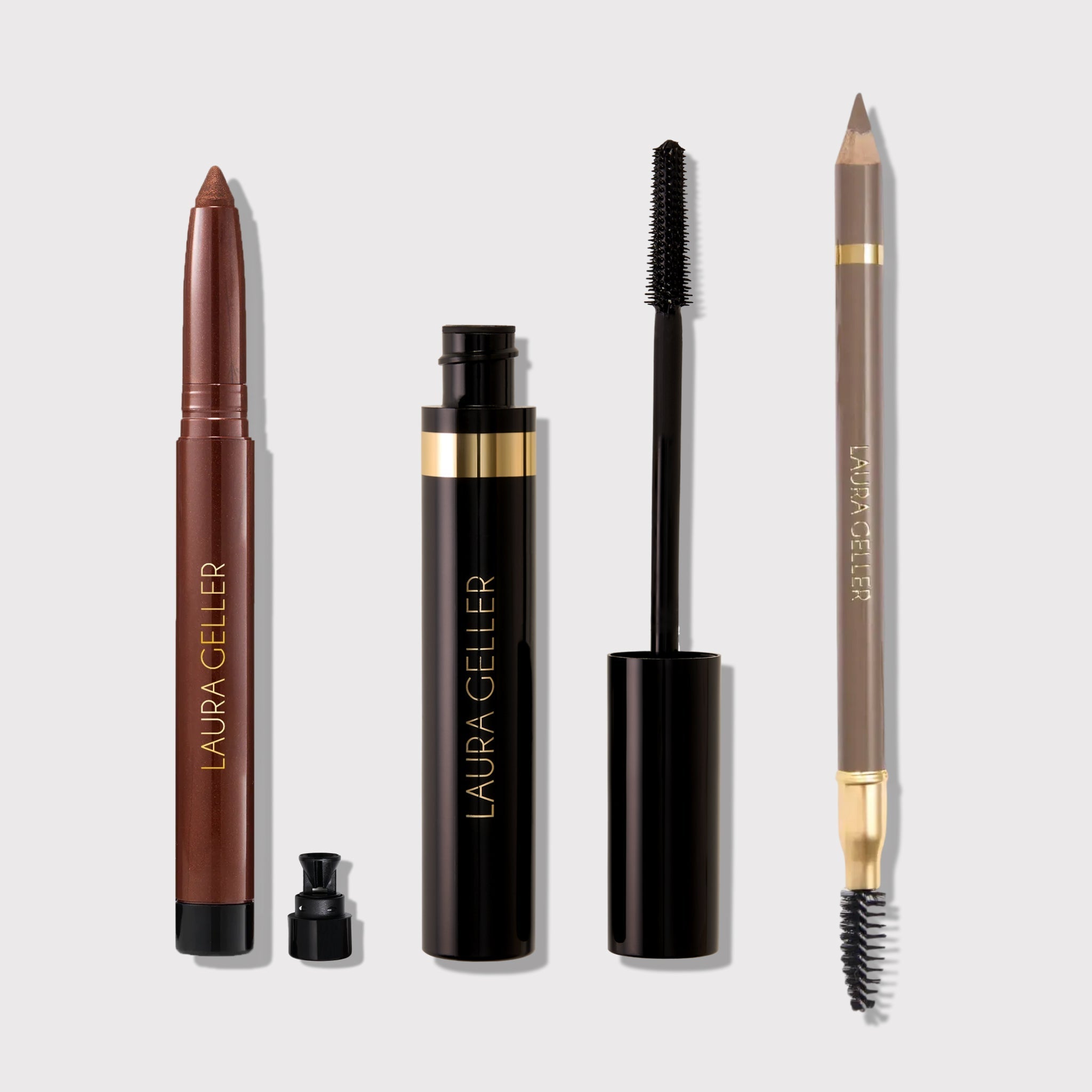 Build Your Own: Laura's 3 E's: Eyeliner. Eyelash & Eyebrows Kit (3PC)