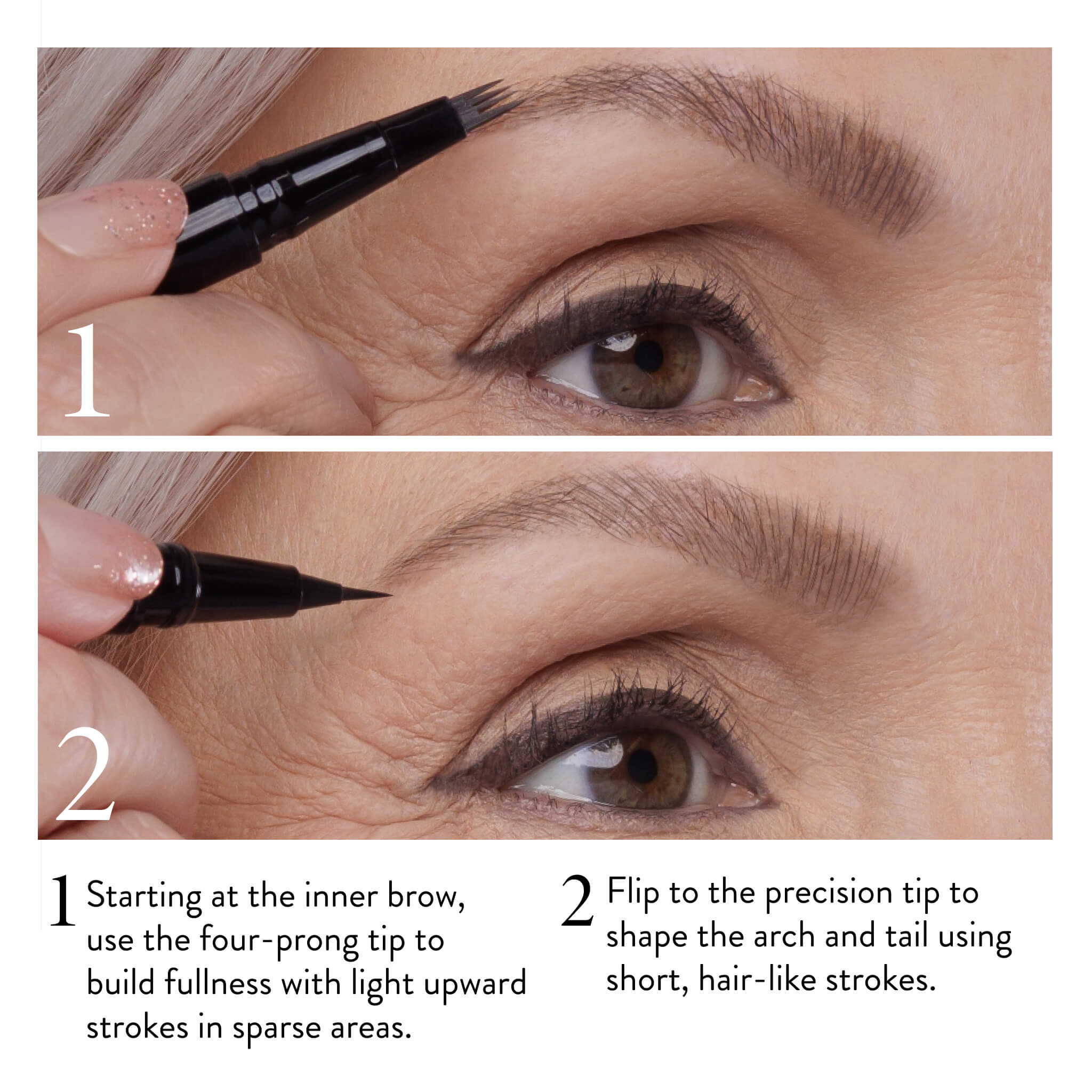 Dual-Ended Brow Sculpting Marker
