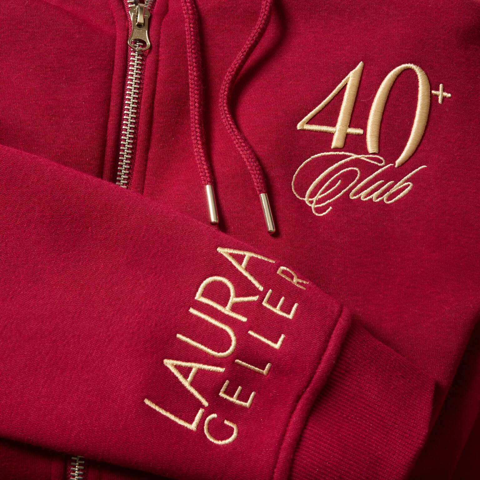 40+ Club Zip-Up Sweatshirt