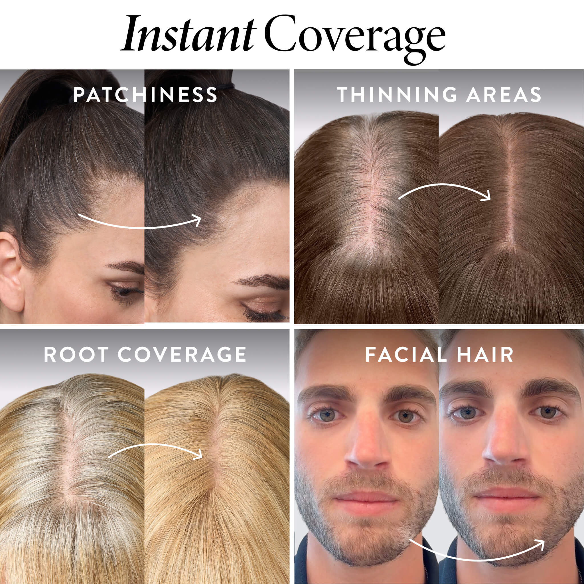 Root Touch Up Hair & Brow Concealing Cream + Powder